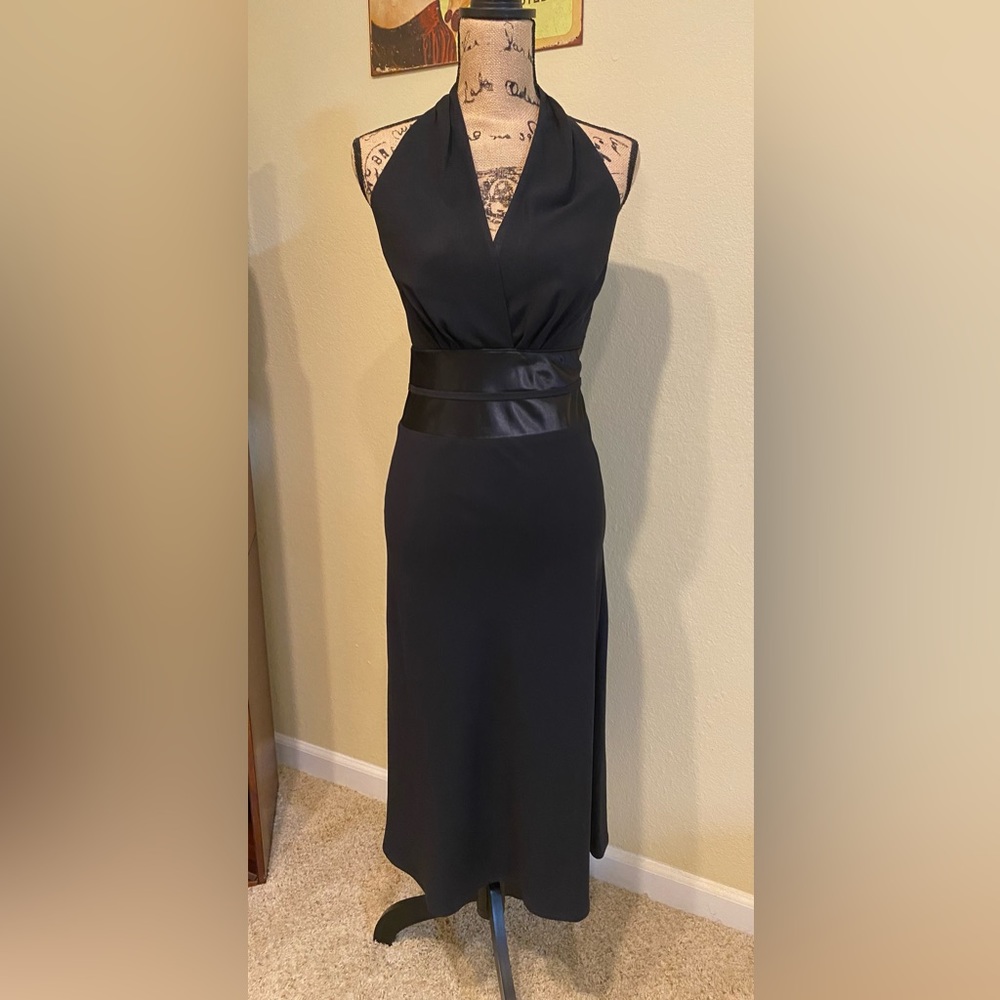 The Limited Finest Hour Black Halter Dress Size 4